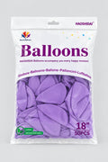 Ballon en latex violet