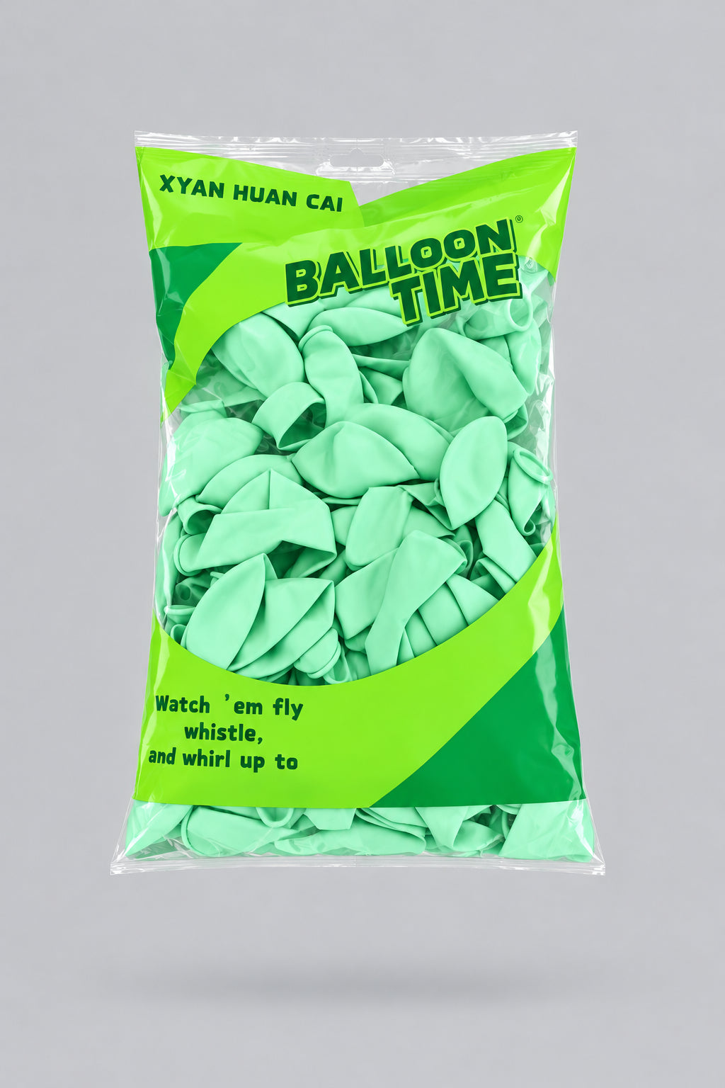 Ballon en latex vert