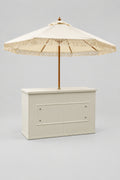 Bar mobile avec parasol a frange