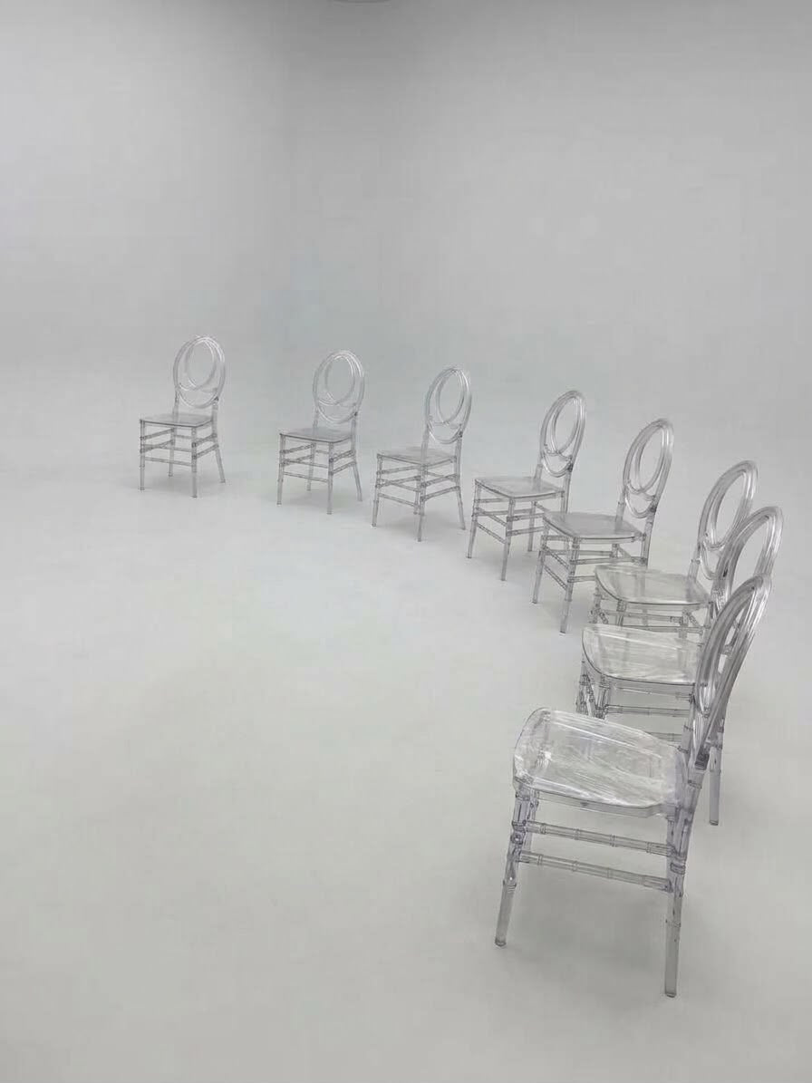 Chaise adulte transparent