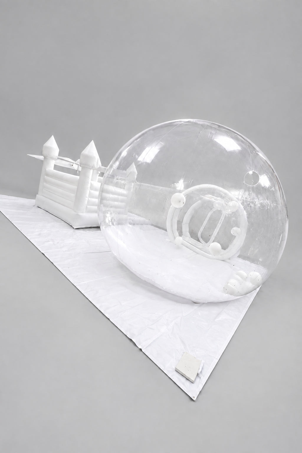 Duo Bubble house et châteaux gonflable