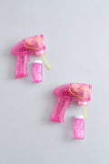 pistolet à bulle rose