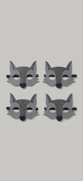 Masque loup noir