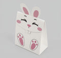Boite cadeau en forme de lapin blanc