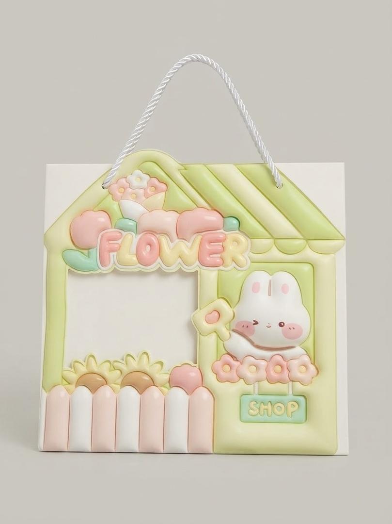 Sac cadeaux 3D vert