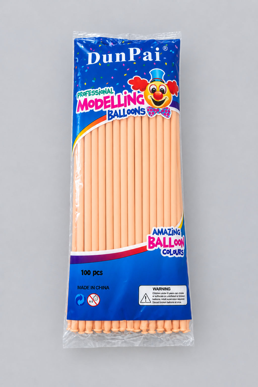 Ballon modelabe saumon