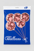 Ballon chrome rose gold
