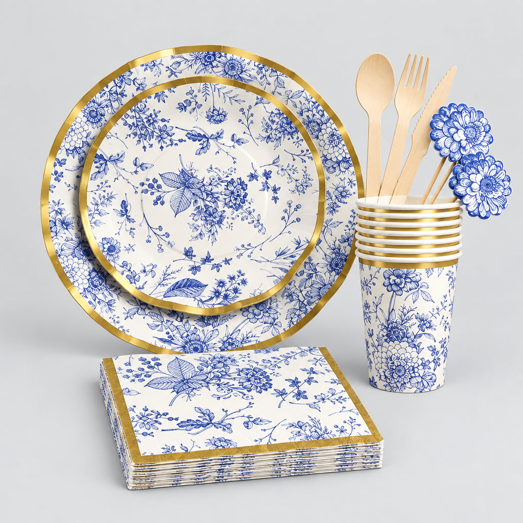 Kit vaisselle Edition floral