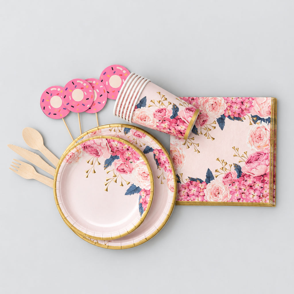 Kit vaisselle Bohème chic