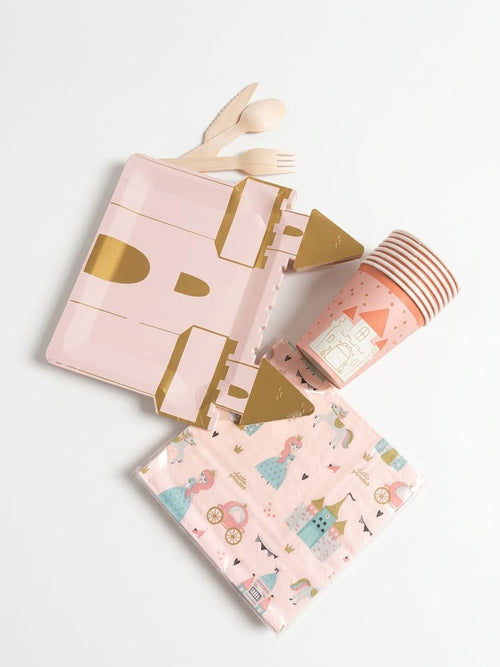 Kit de vaisselle chateau de princesse