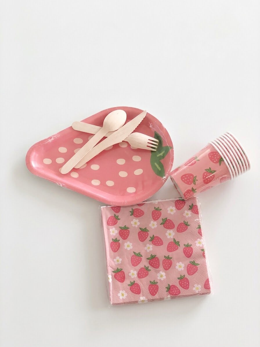 Kit vaisselle fraise