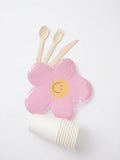 Kit vaisselle souris fleuri